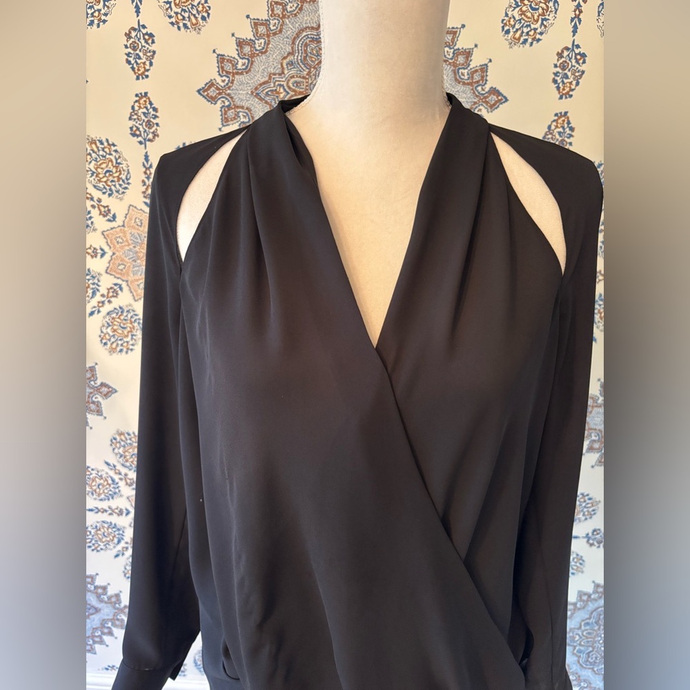 Trouve Black Blouse